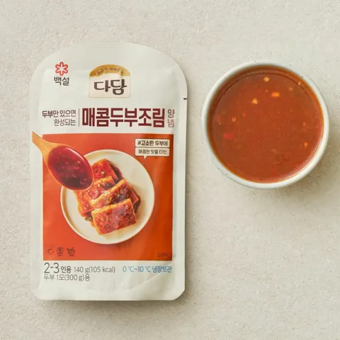 다담 매콤 두부조림 양념 140g