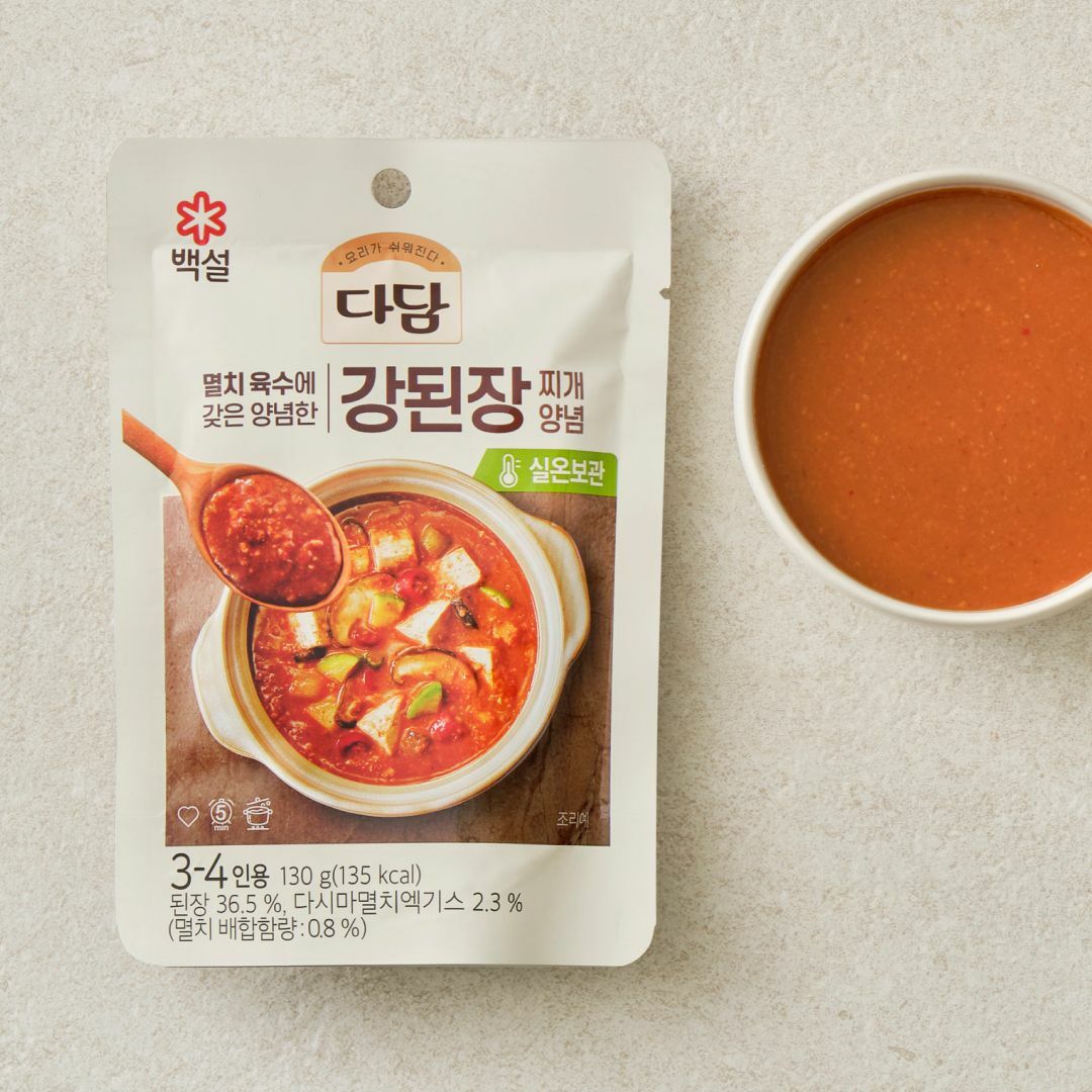 다담 강된장찌개 양념 130g