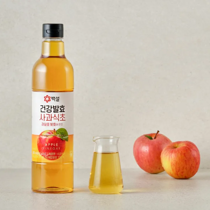 [1+1]백설 100% 자연발효 사과식초 800ML