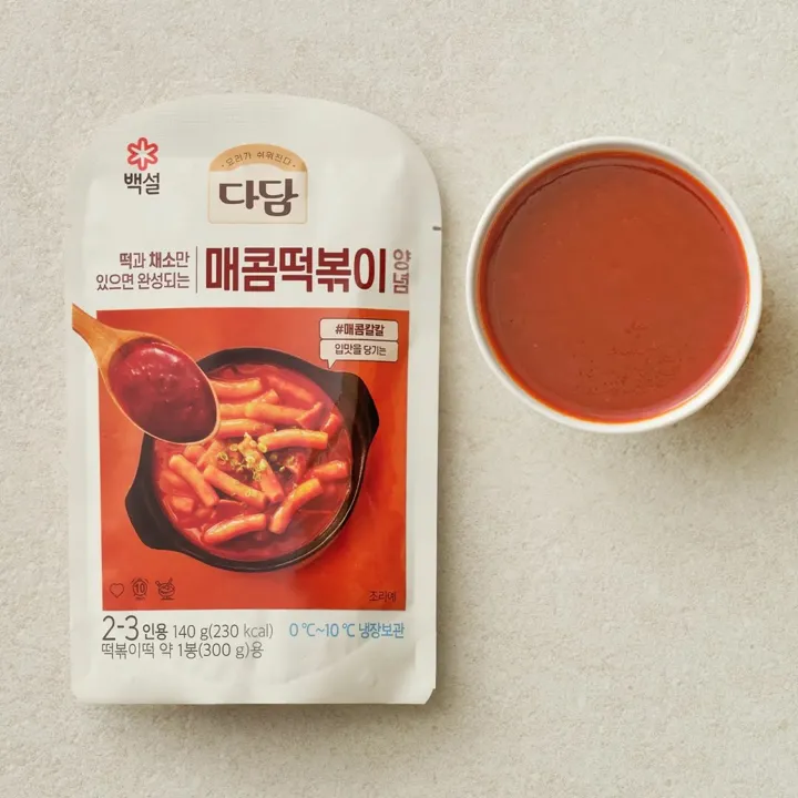 다담 매콤 떡볶이 양념 140g