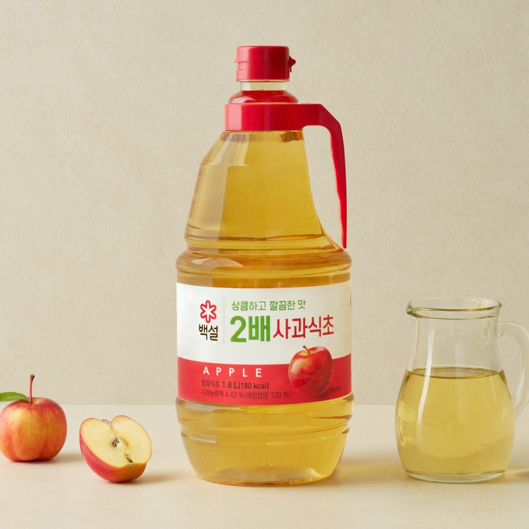 [대용량]백설 2배 사과 식초 1.8L