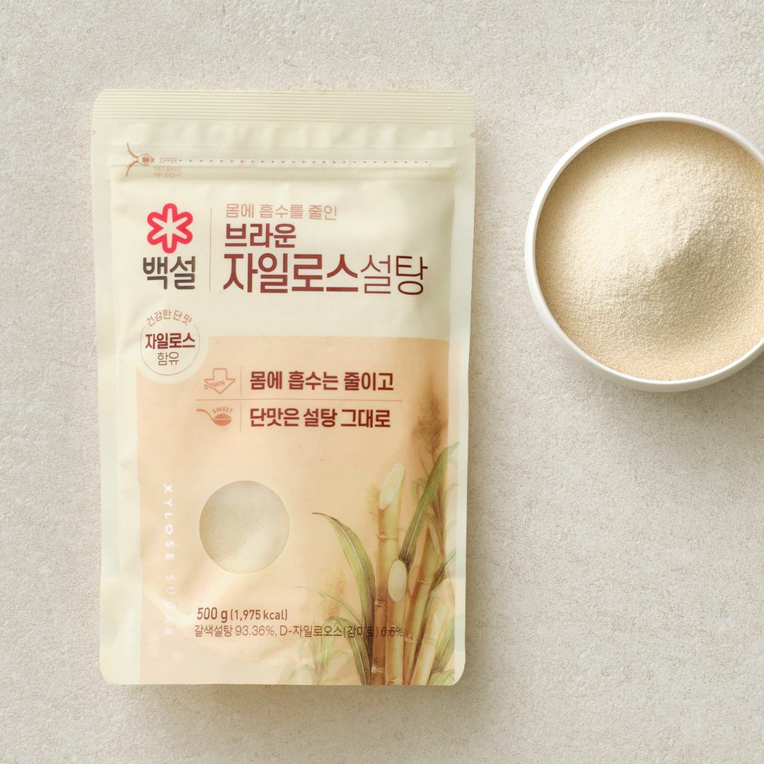 백설 브라운 자일로스 설탕 500G