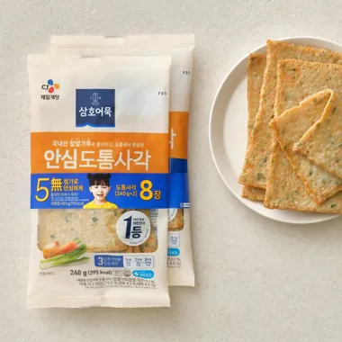 안심어묵 도톰사각 240g, 2개