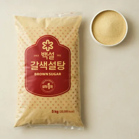[대용량]백설 갈색설탕 5Kg