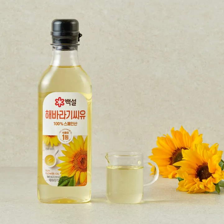 [1+1]백설 해바라기씨유 500ml