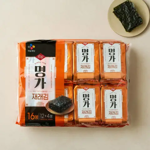 CJ명가 재래김 4gX16봉