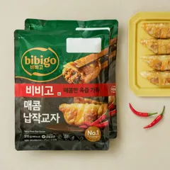 비비고 매콤납작교자 315gx2개