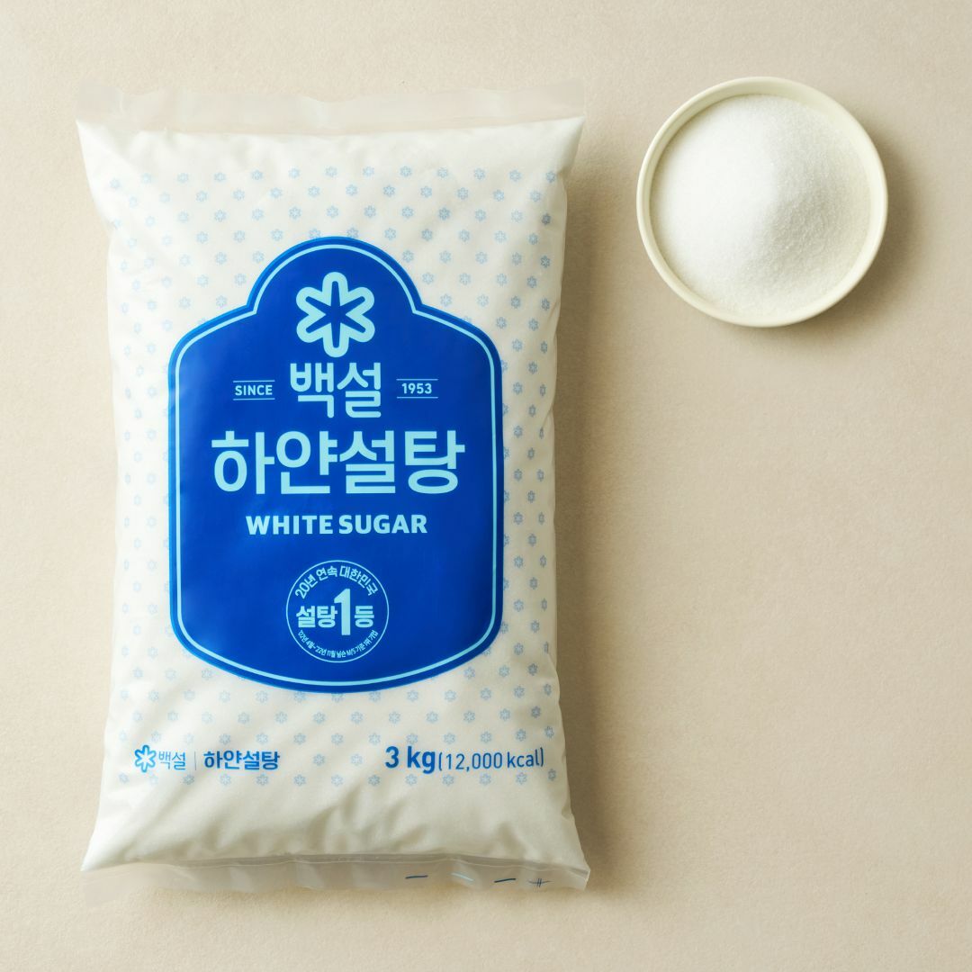 [CJ더마켓] 백설 하얀설탕 3kg