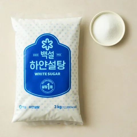 백설 하얀설탕 3kg