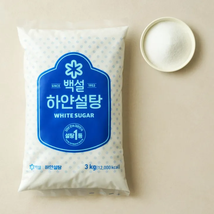 백설 하얀설탕 3kg
