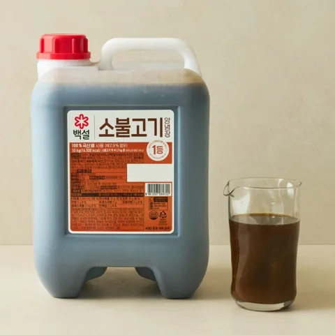 [대용량]백설 소불고기 양념장 10kg