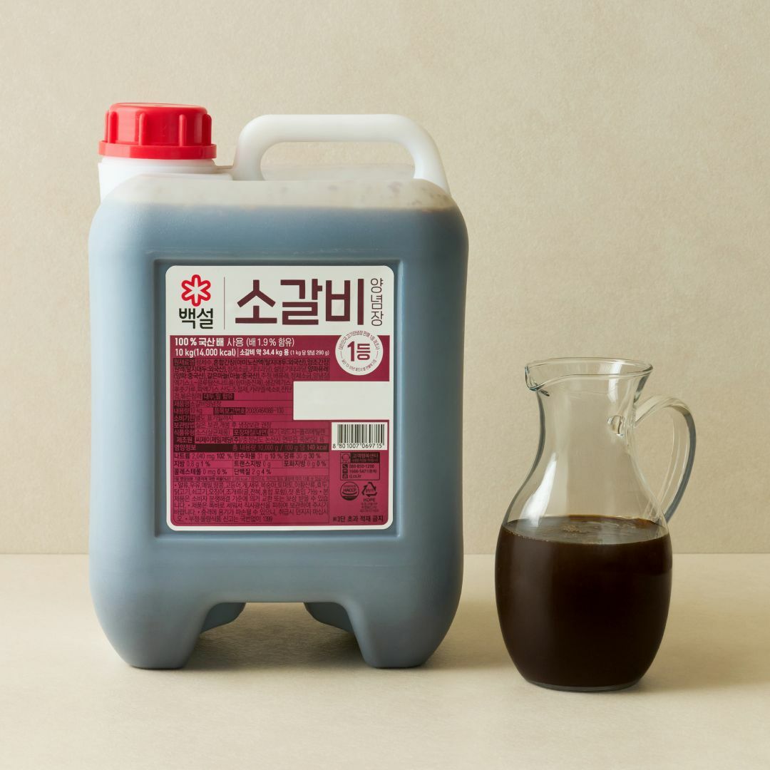 [CJ더마켓] [대용량]백설 소갈비 양념장 10kg