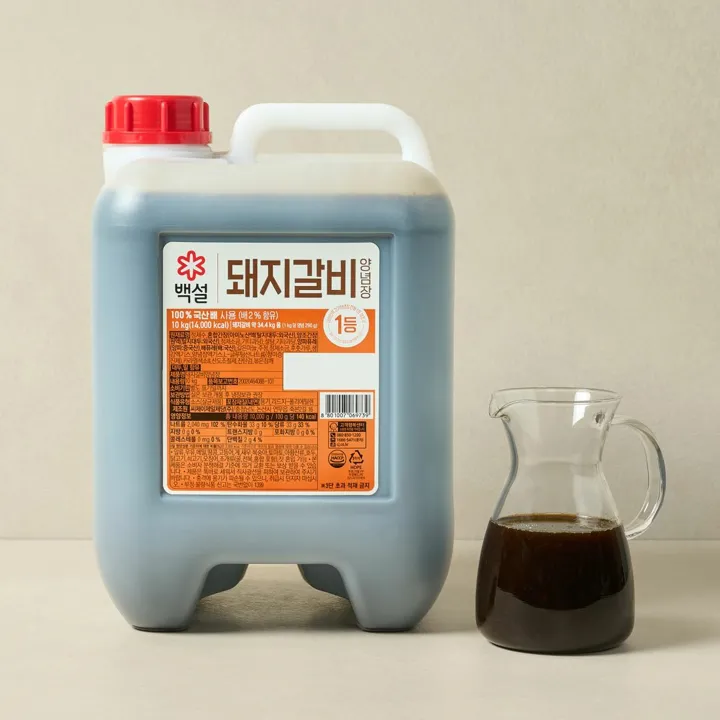 [대용량]백설 돼지갈비 양념장 10kg