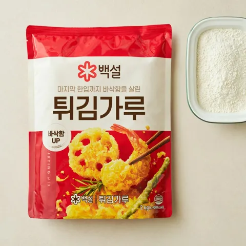 백설 튀김가루 2kg