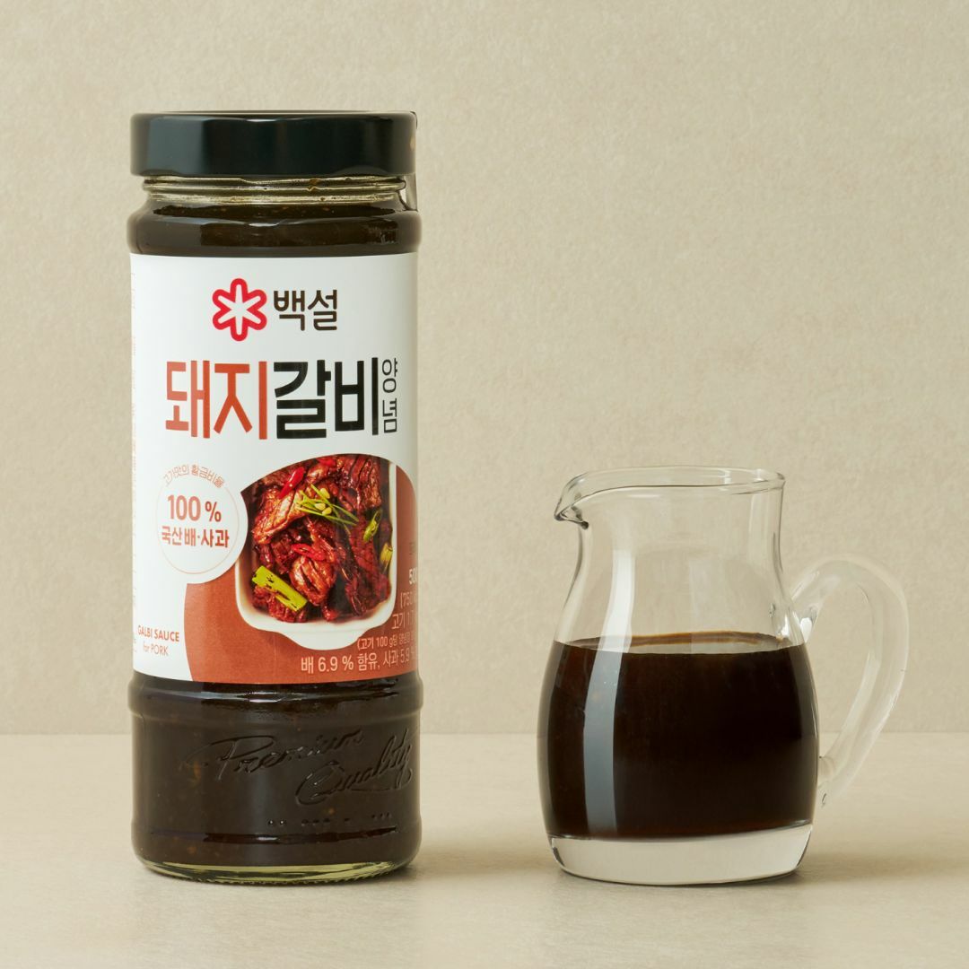 백설 돼지갈비양념 500g