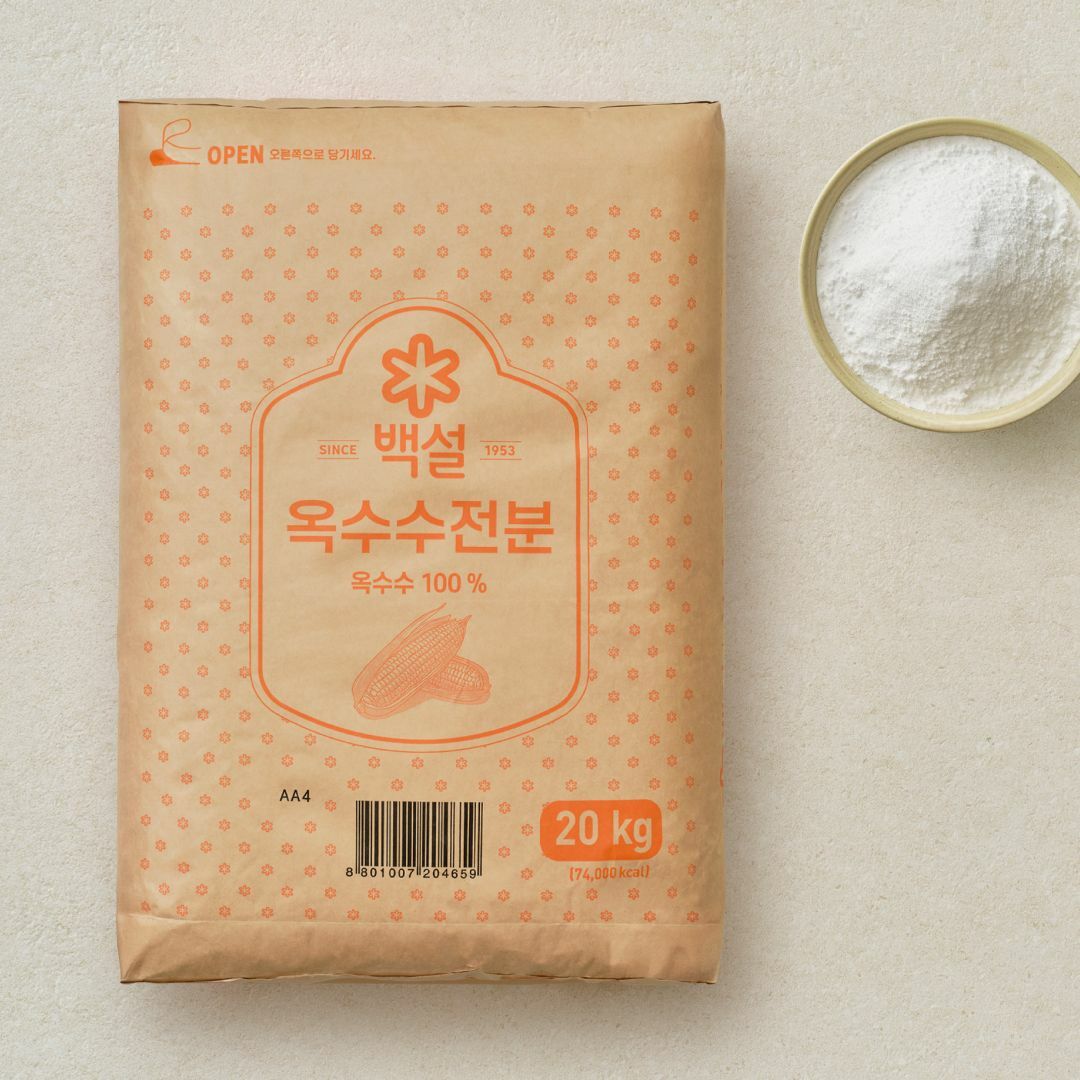 [대용량]백설 옥수수전분 20kg