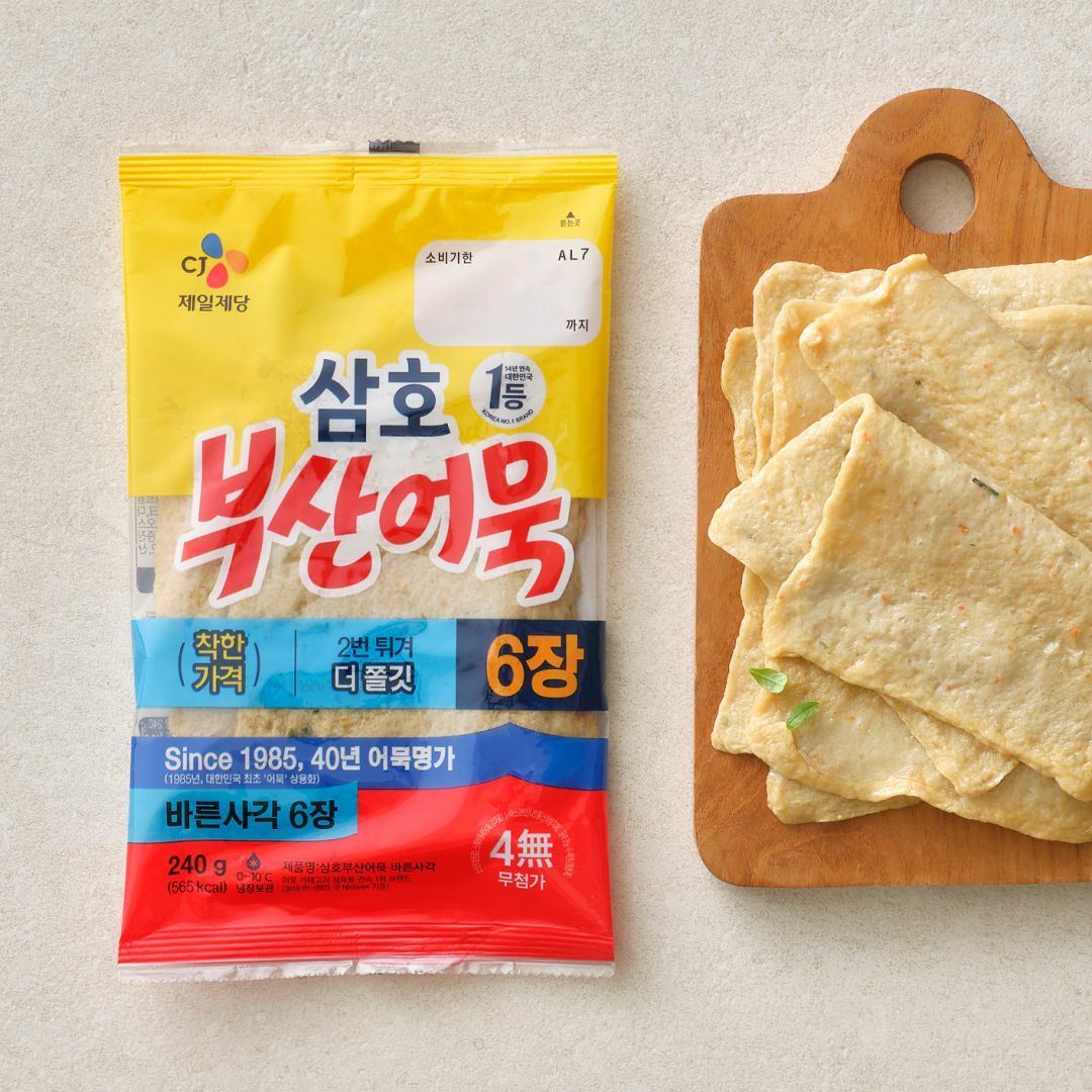 삼호 부산어묵 바른사각240g