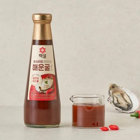 백설 프리미엄 매운 굴소스 350g