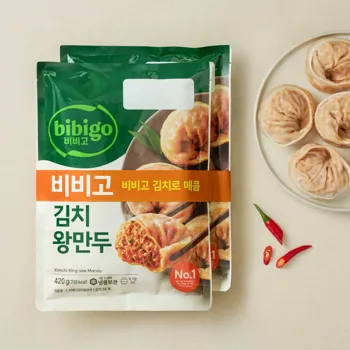 비비고 김치왕만두 420gx2개