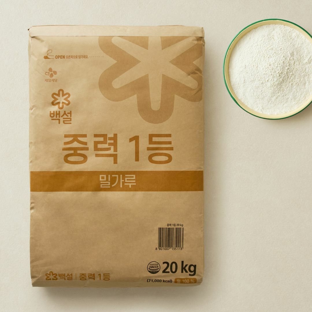 [CJ더마켓] [대용량]백설 중력 밀가루 20kg