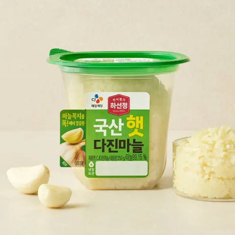백설 하선정 다진마늘 250g