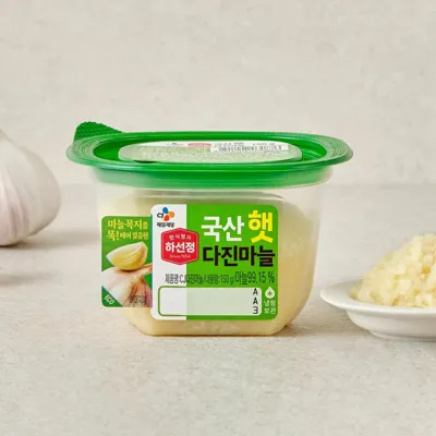 백설 하선정 다진마늘 150g