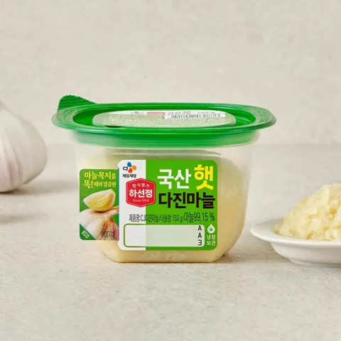 백설 하선정 다진마늘 150g