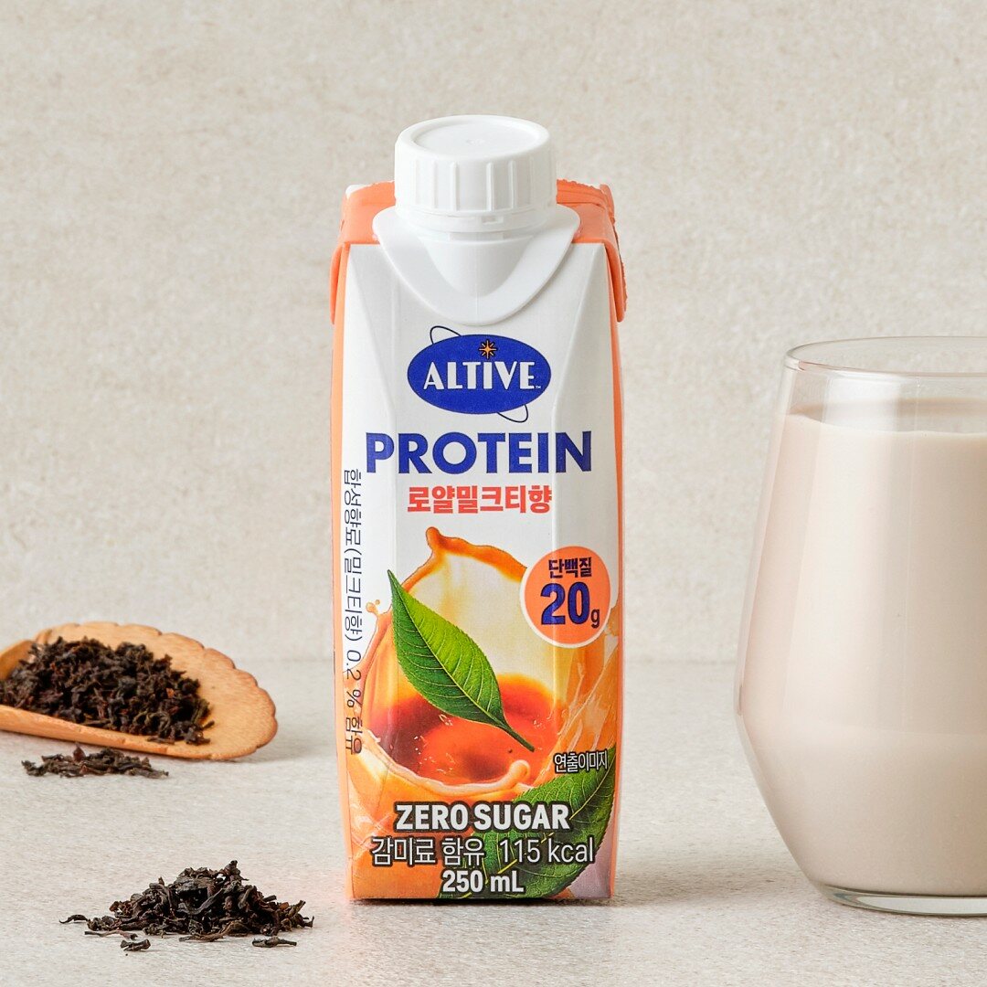 얼티브 프로틴 로얄밀크티 250ML