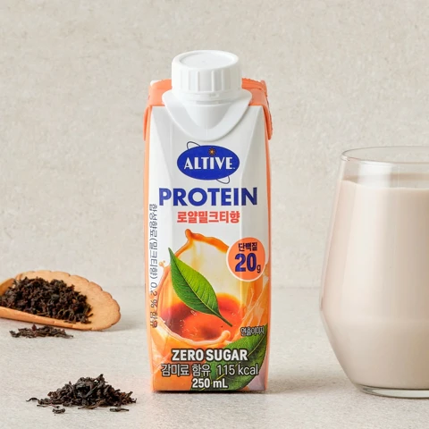얼티브 프로틴 로얄밀크티 250ML