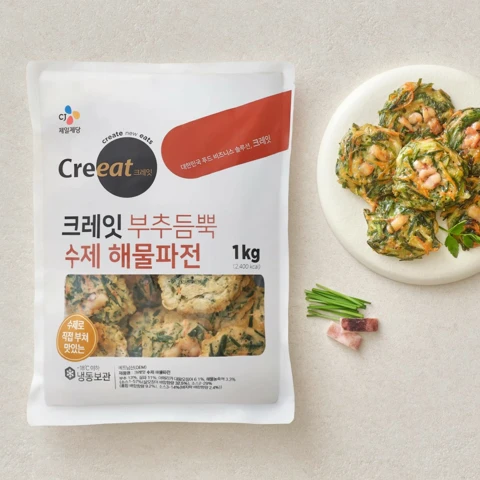 크레잇 수제 해물파전 1kg