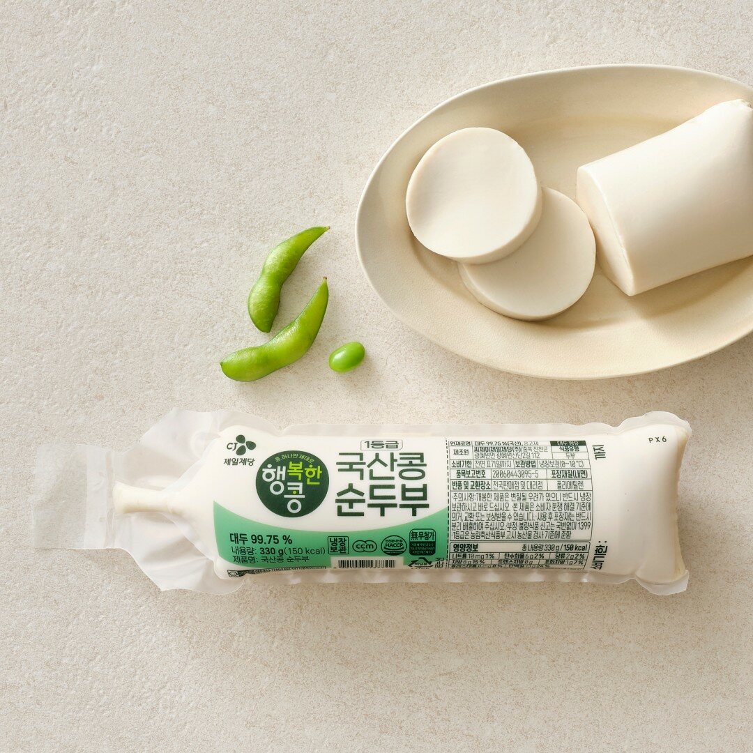 행복한콩 국산콩 순두부 330g