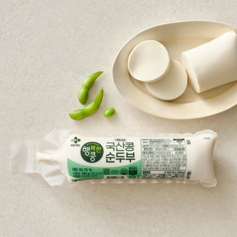 행복한콩 국산콩 순두부 330g