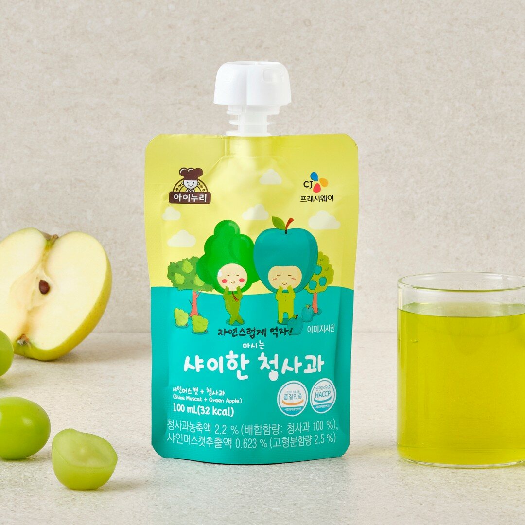 아이누리 마시는 샤이한 청사과 100ml