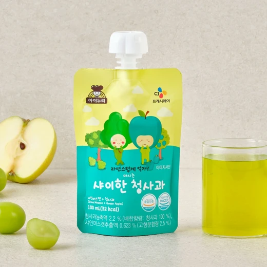 아이누리 마시는 샤이한 청사과 100ml