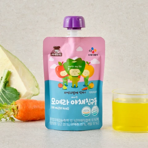 아이누리 마시는 야채친구들 100ml