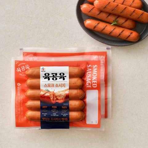 육공육 스모크 소시지 260gX2개