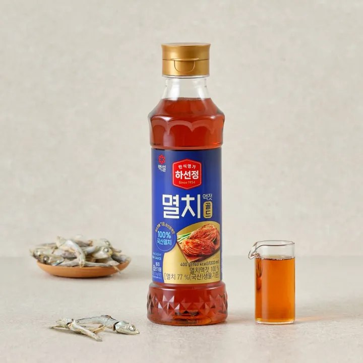 백설 하선정 멸치액젓 골드 400g