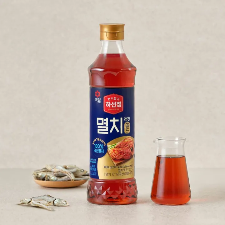 백설 하선정 멸치액젓 골드 800g