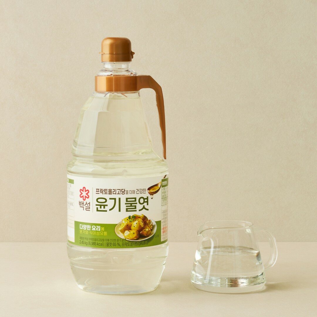 [대용량]백설 프락토올리고당을 더해 건강한 윤기 물엿 2.45kg