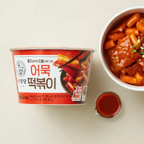 미정당 어묵떡볶이 346g(용기형)
