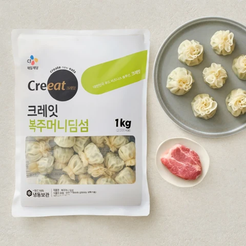 크레잇 복주머니 딤섬 1kg