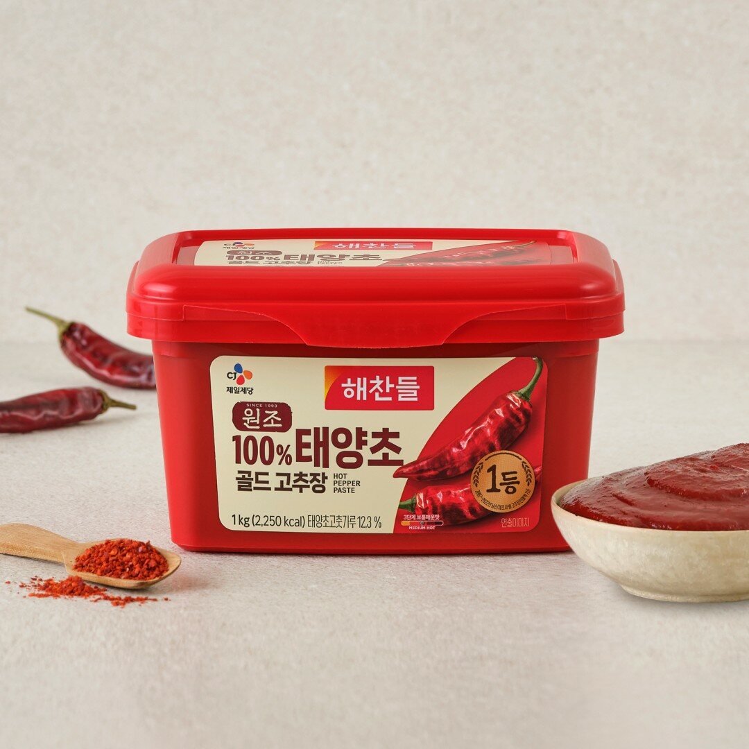 해찬들 태양초 골드 고추장 1kg