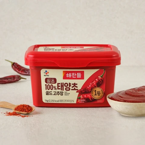 해찬들 태양초 골드 고추장 1kg