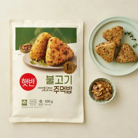 햇반 불고기 주먹밥 500g