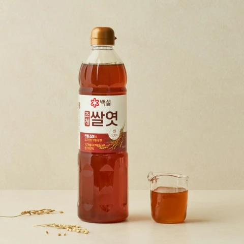 백설 조청 쌀엿 1.2kg