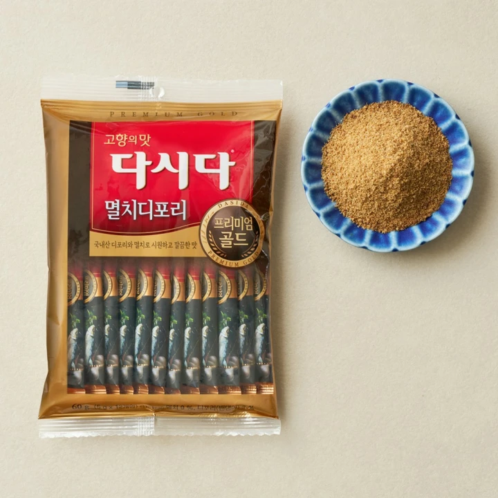 다시다 프리미엄골드 멸치디포리 60g