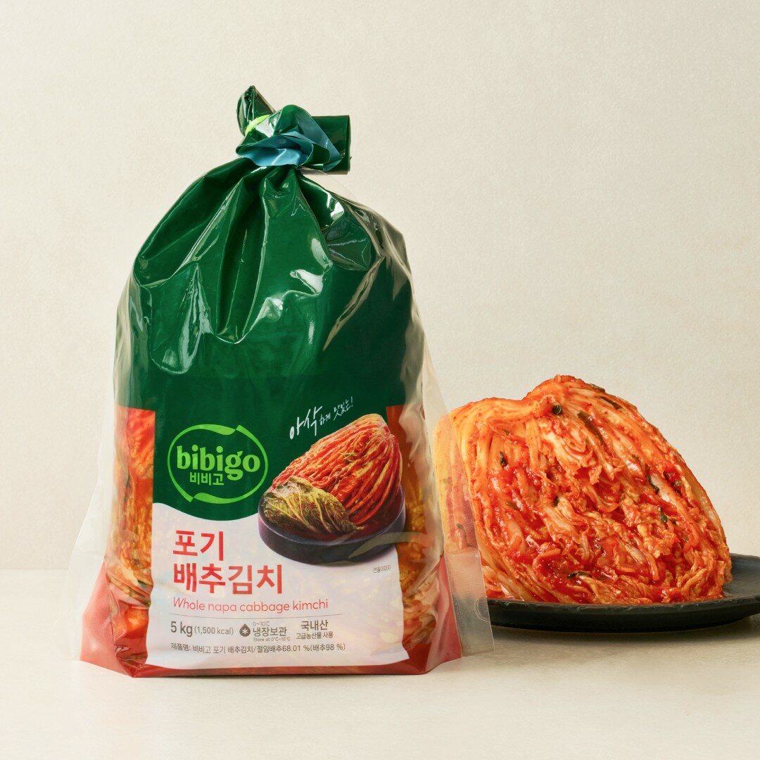 [CJ더마켓] [주문후생산]비비고 포기배추김치 5kg