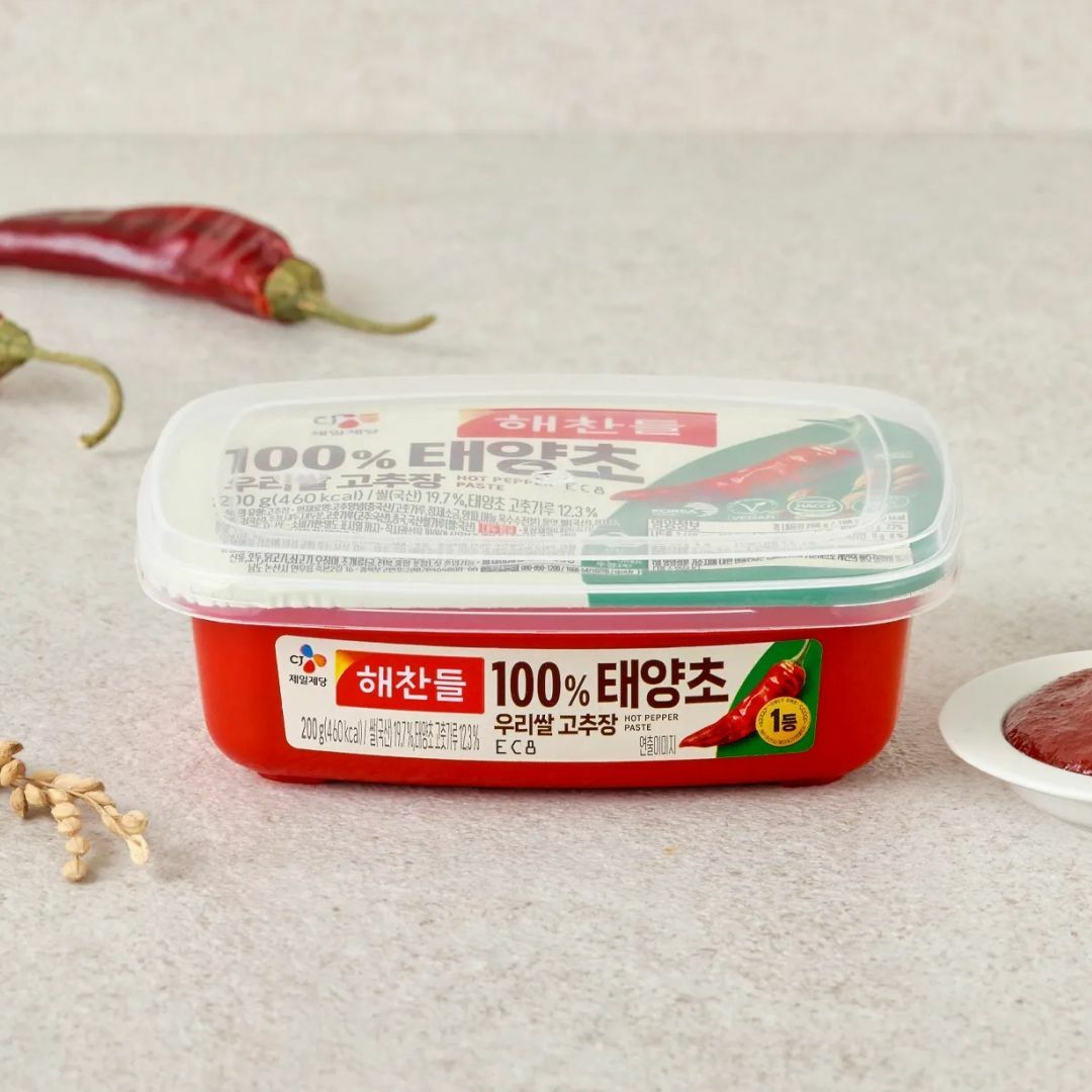 100% 태양초 우리쌀 고추장 200g