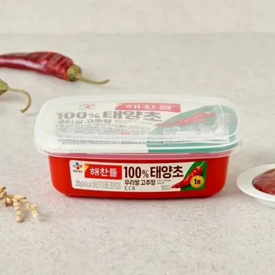 해찬들 100% 태양초 우리쌀 고추장 200g