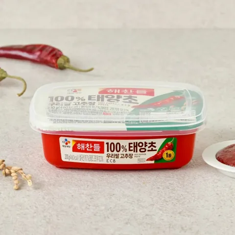 100% 태양초 우리쌀 고추장 200g